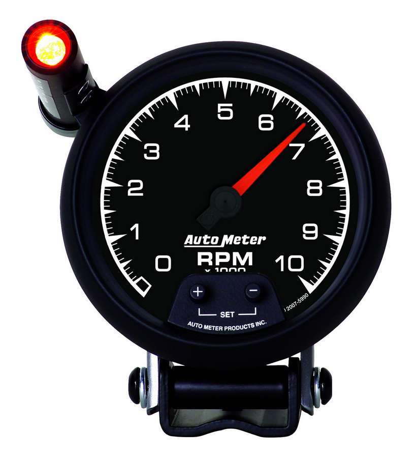 Autometer - 3-3/8 Es Tach W/Shift Light - 10k Rpm