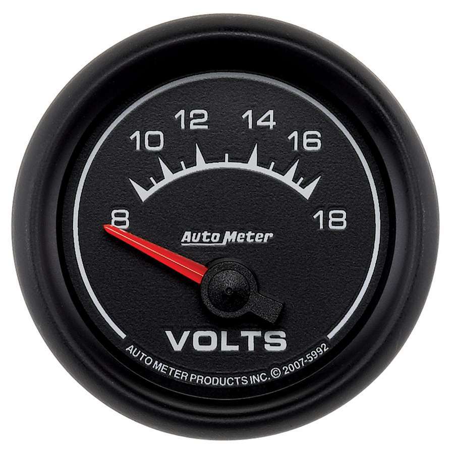 Autometer - 2-1/16 ES Voltmeter Gauge - 8-18
