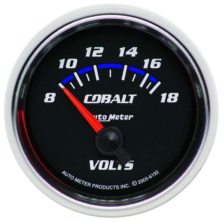 Autometer - 2-1/16in C/S Voltmeter Gauge 8-18 Volts