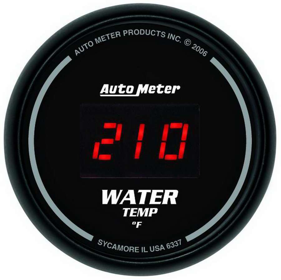 Autometer - 2-1/16 DG/B Water Temp Gauge