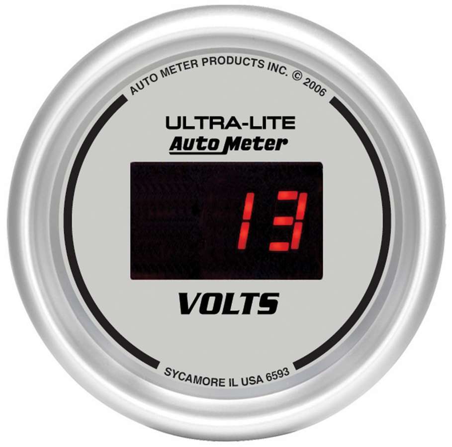 Autometer - 2-1/16In DG/S Voltmeter Gauge