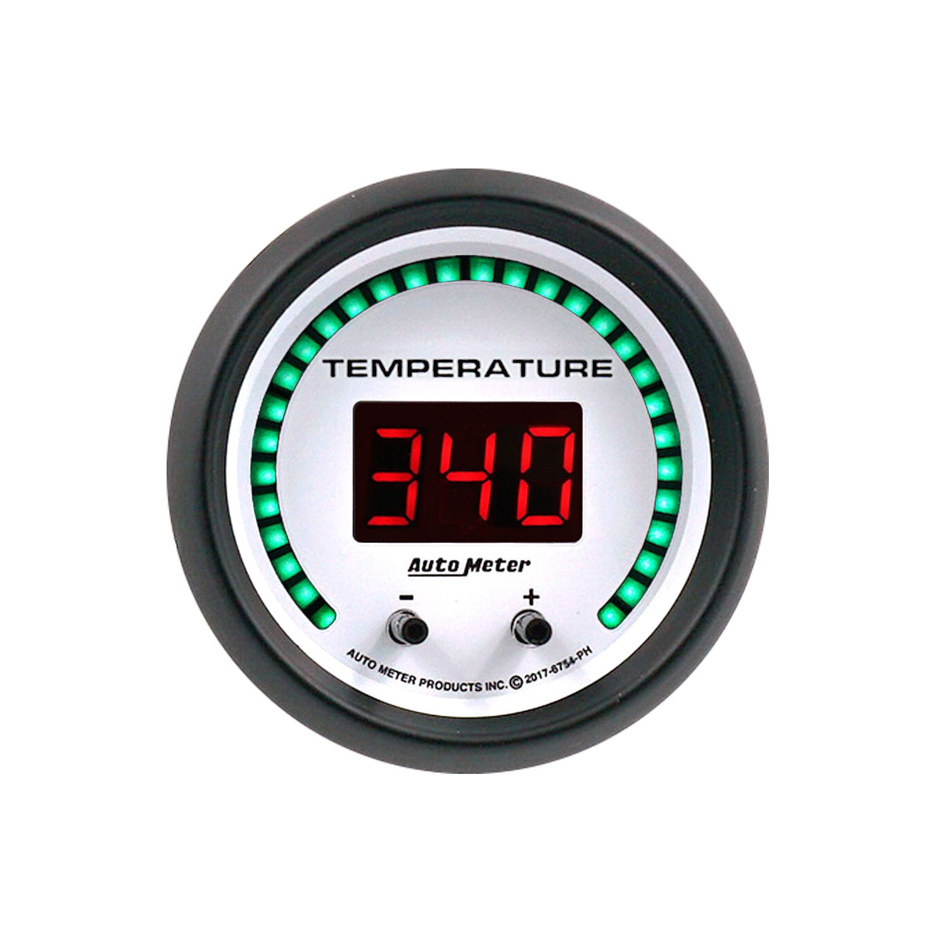 Autometer - 2-1/16 Fluid Temp Gauge Elite Digital PH Series