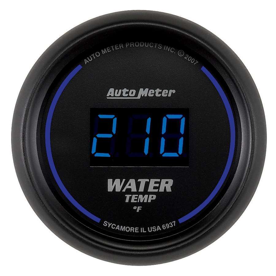 Autometer - 2-1/16 Water Temp Gauge 0-340F Digital