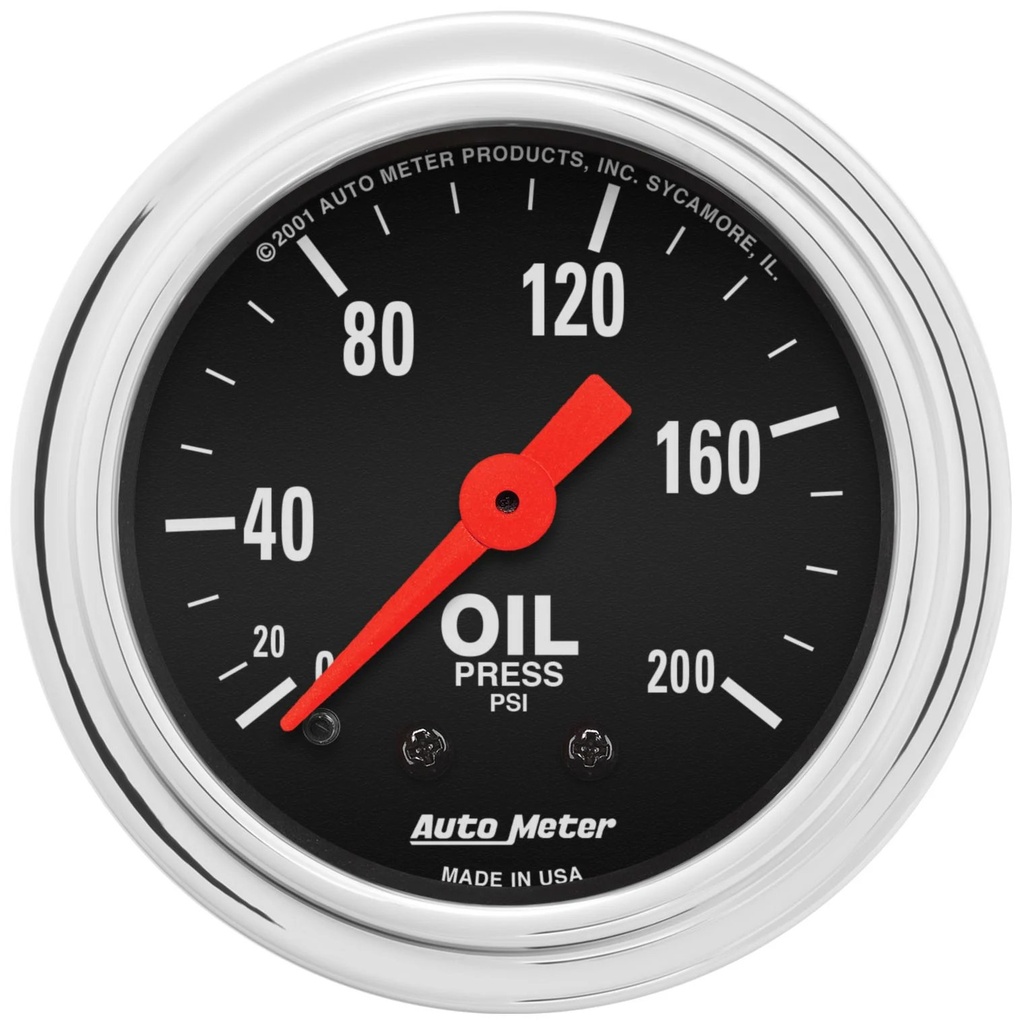 [ATM2422] Autometer - 0-200 Oil Pressure Gauge