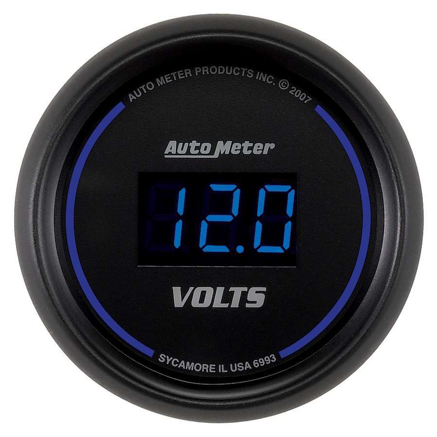 Autometer - 2-1/16 Cobalt Voltmeter Gauge
