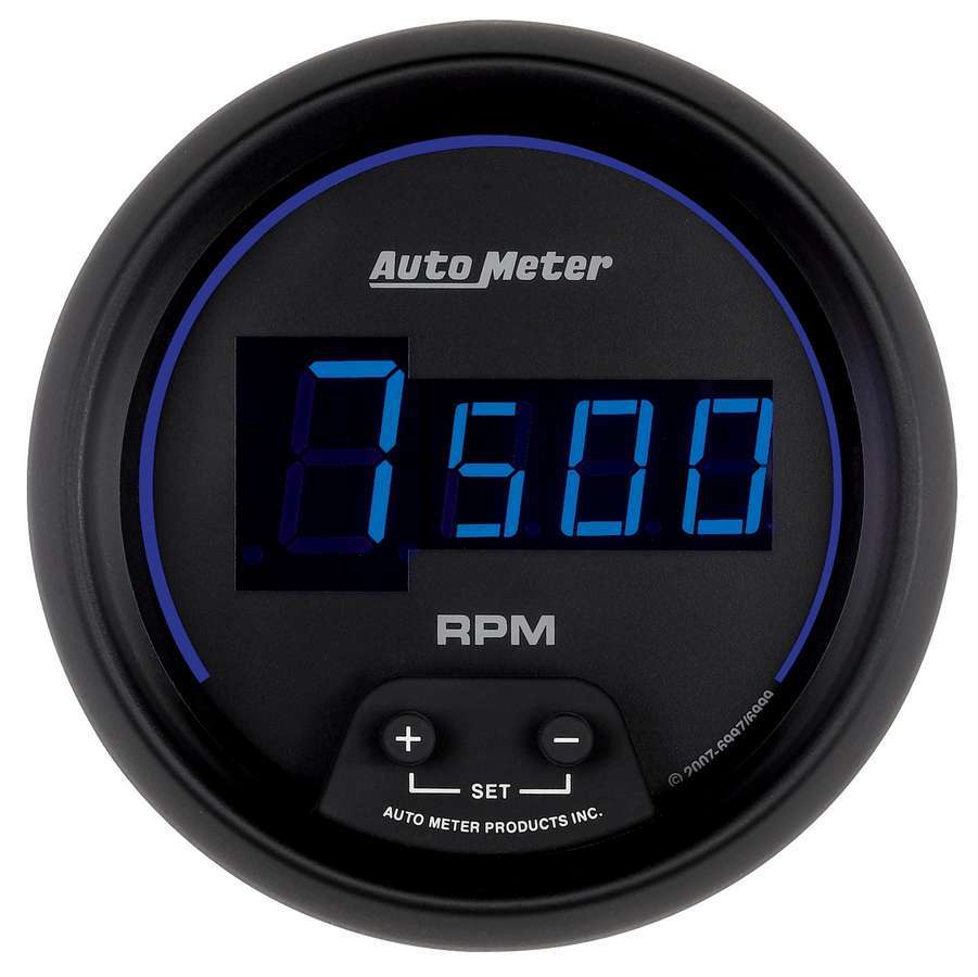 Autometer - 3-3/8 Cobalt Digital In-Dash Tach - Black