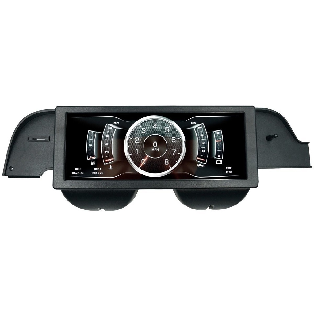 Autometer - Invision LCD Dash Kit - 67-68 Mustang Direct Fit