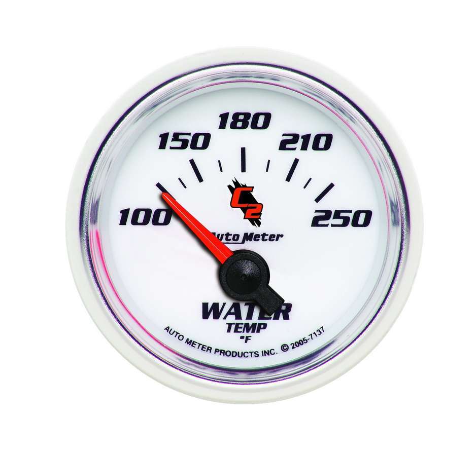 Autometer - 2-1/16in C2/S Water Temp Gauge 100-250
