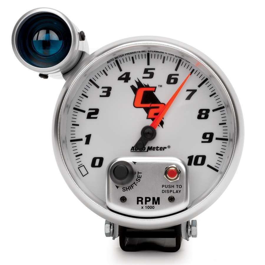 Autometer - 5in C2/S 10000RPM Tach w/Shift-Lite