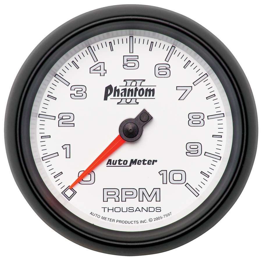 AutoMeter - 3-3/8in P/S II In-Dash Tach