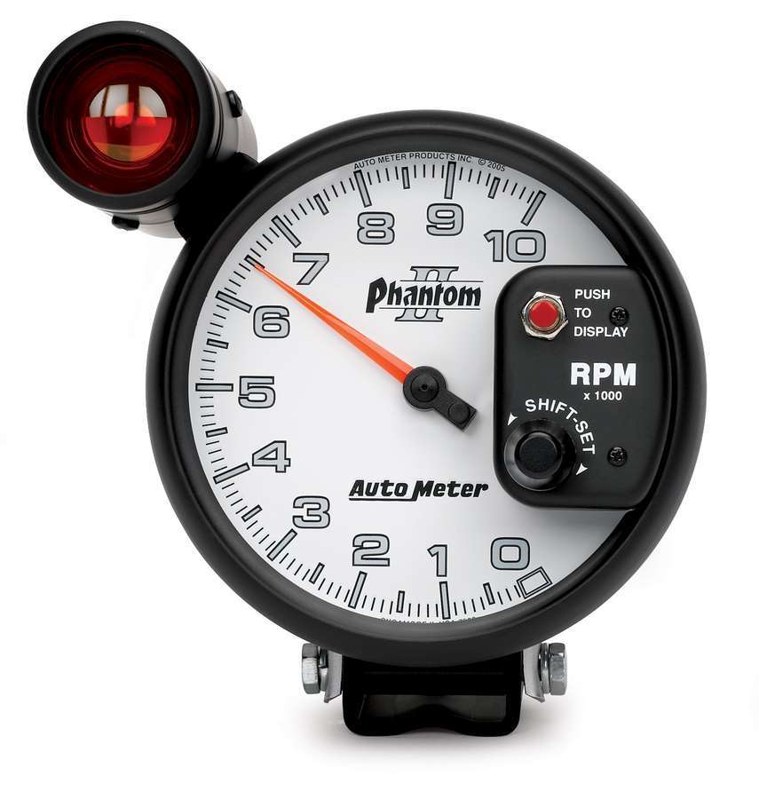 Autometer - 5in P/S II Shift Light Tach