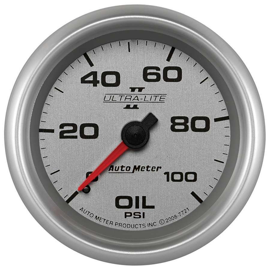 Autometer - 2-5/8 U/L II Oil Press Gauge 0-100psi