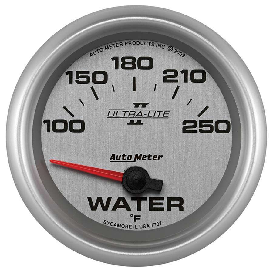 Autometer - 2-5/8 U/L II Water Temp Gauge - 100-250F