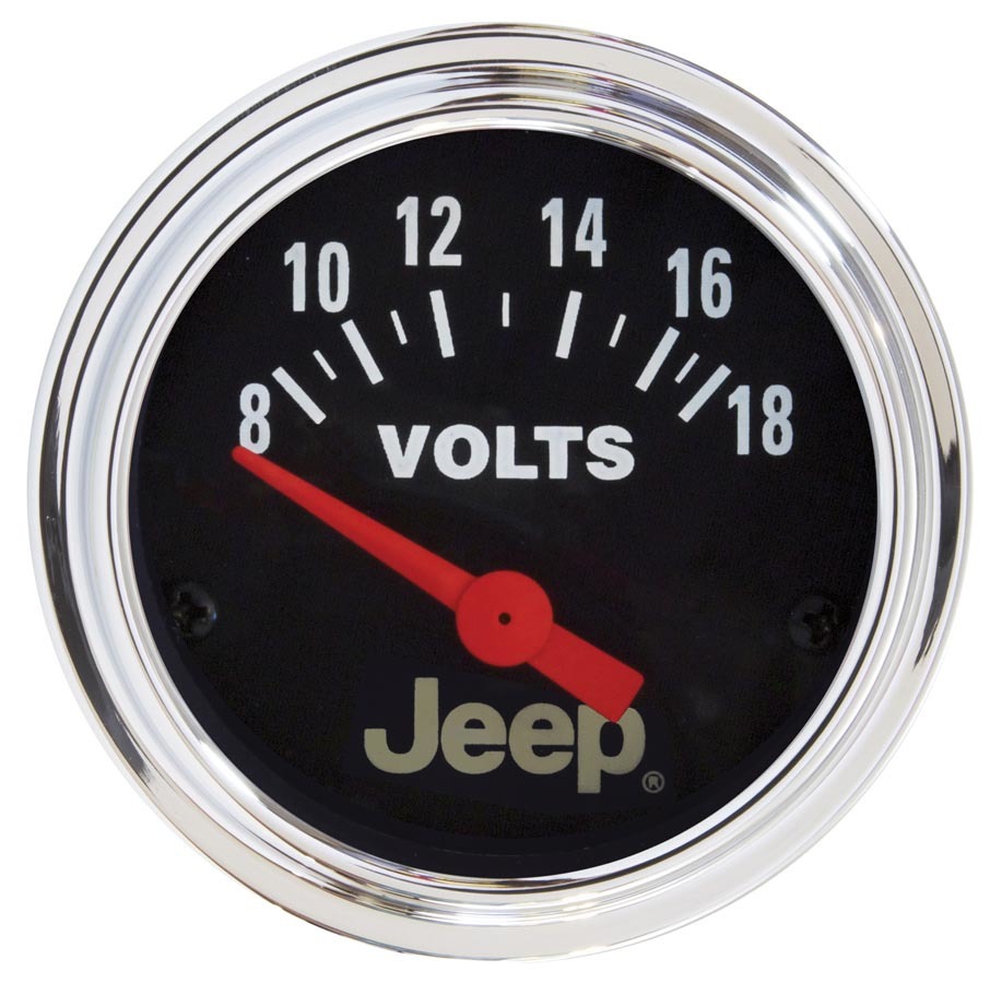 Autometer - 2-1/16 Voltmeter Gauge - Jeep Series