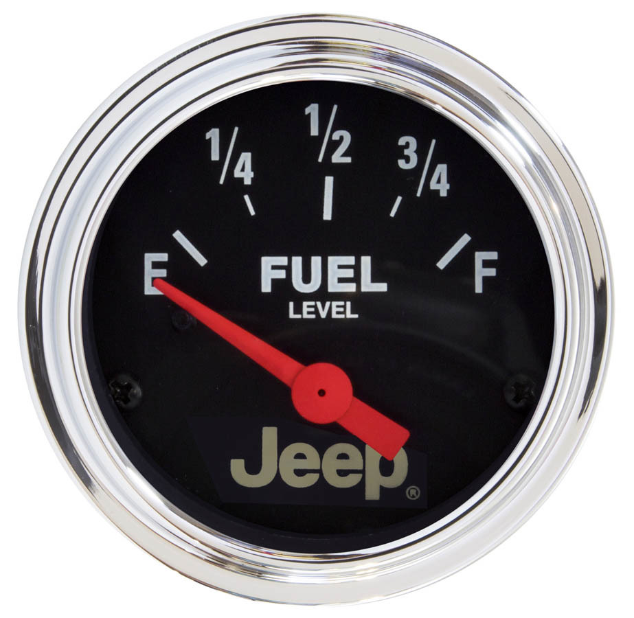 Autometer - 2-1/16 Fuel Level Gauge 0-90ohms - Jeep Series