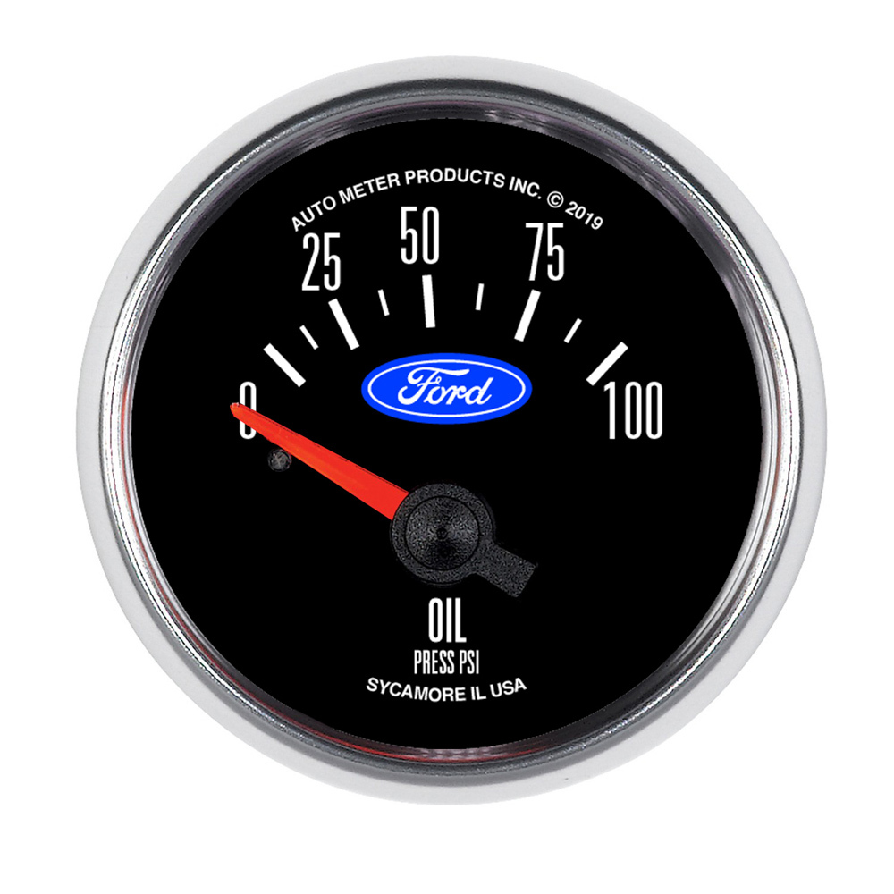 Autometer - 2-1/16 Oil Press. Gauge 0-100 Psi