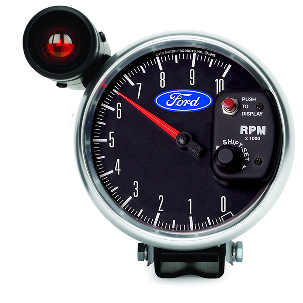 Autometer - 5in Tach 10K RPM W/ External Quick-Lite