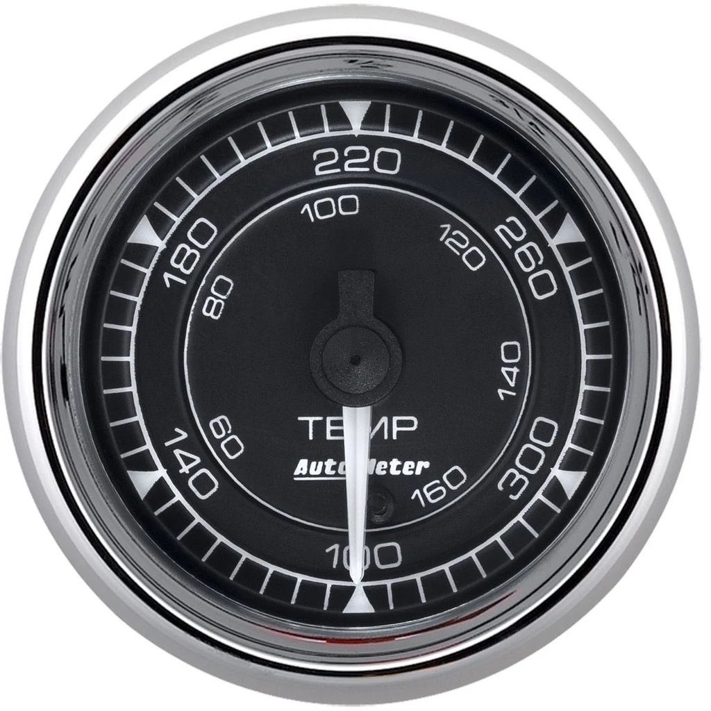 Autometer - 2/16 Chrono Chrome Gauge 140-380 Degree