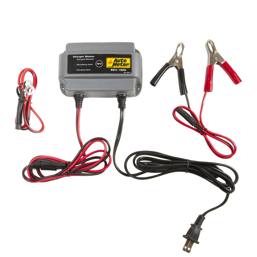 Autometer - Battery Charger 12-Volt 1.5 Amps