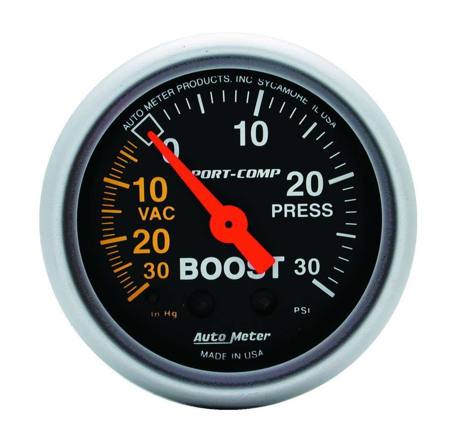 Autometer - Boost 30 In/30 Psi