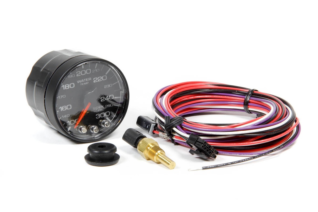 Autometer - Spek-Pro 2-1/6 Water Temp Gauge w/Peak Memory