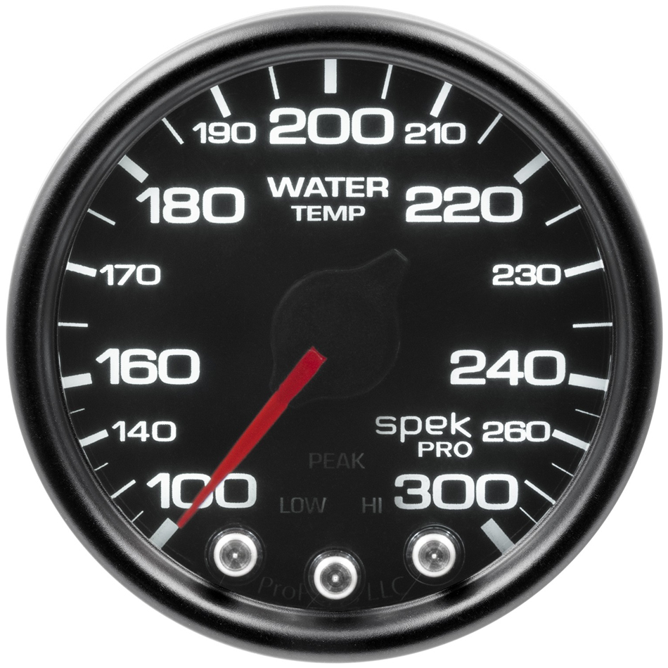 Autometer - Spek-Pro Water Temp Gauge 100-300F 2-1/16