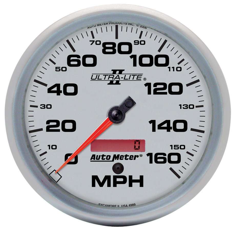 Autometer - 5in U/l Ii In-dash Speedo 160mph