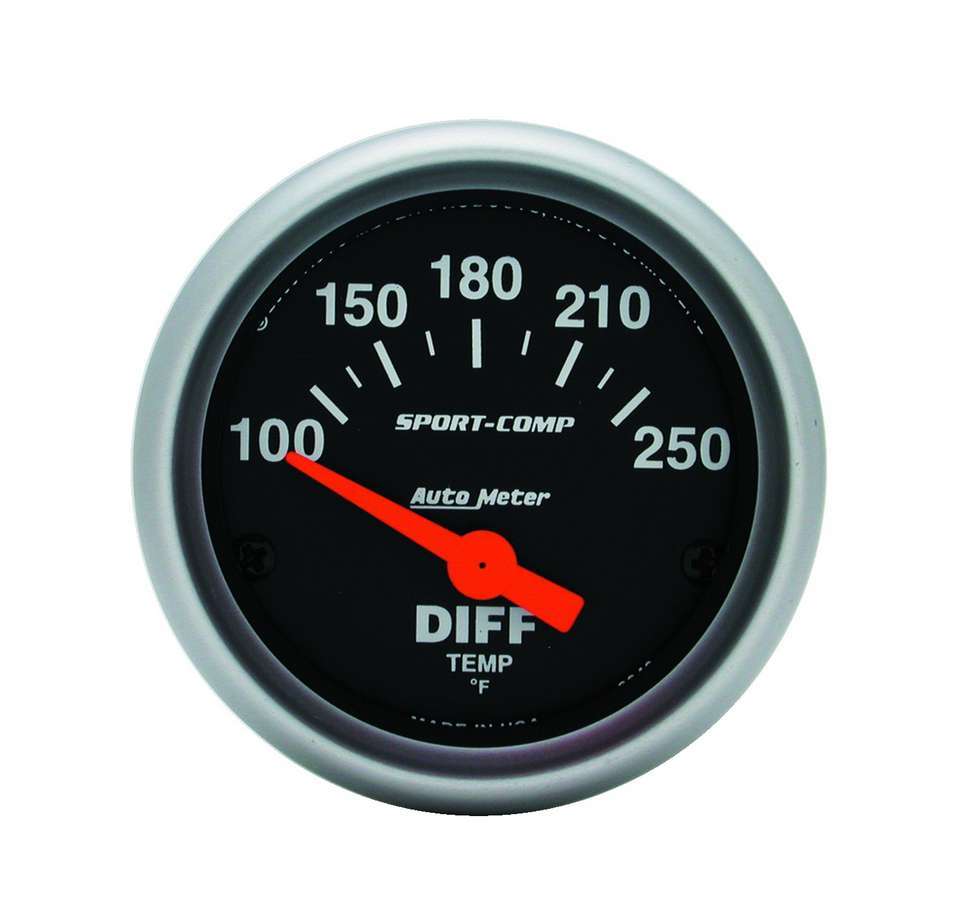 [ATM3349] Autometer - 2-1/16in S/C Differential Temp Gauge
