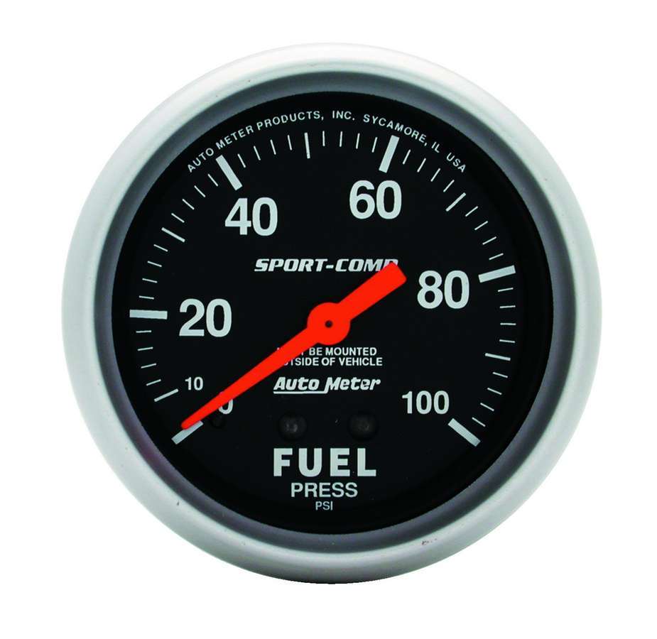 [ATM3412] Autometer - 0-100 Fuel Press Gauge