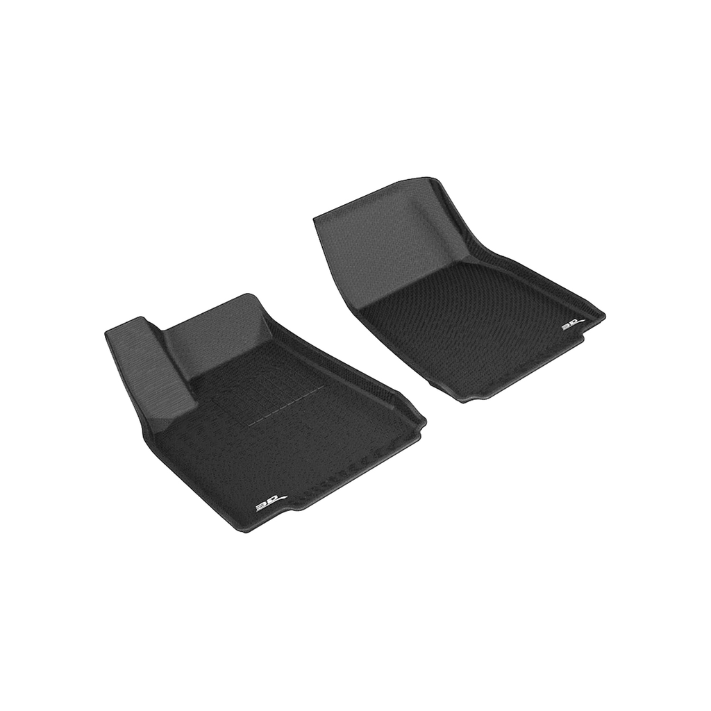3d Maxpider - Tesla Model X 16- Kagu Front Floorliner Black
