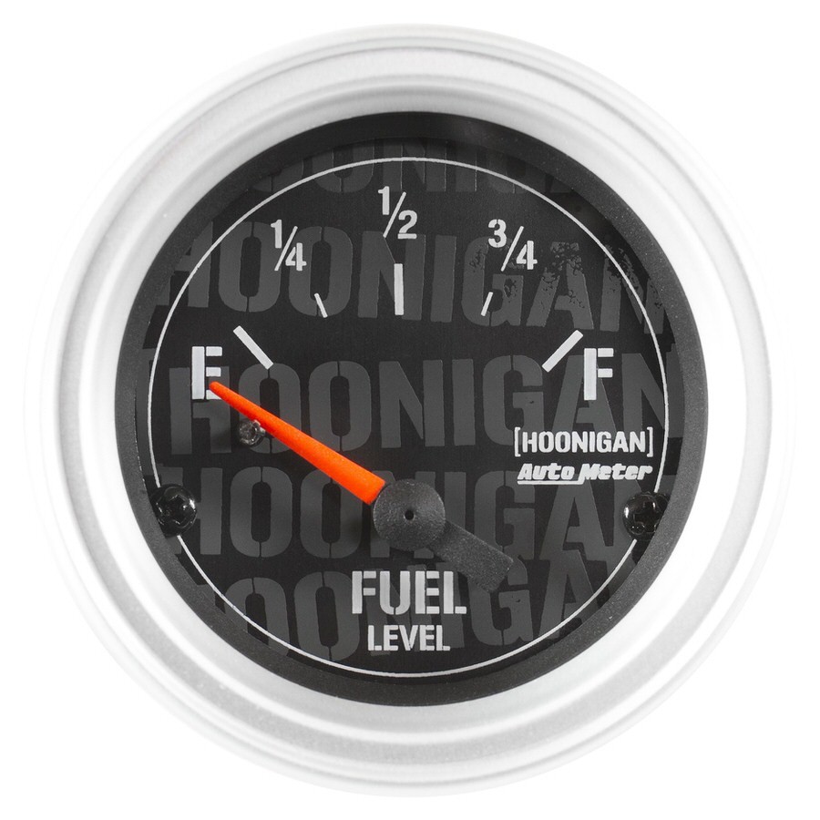 [ATM4316-09000] Autometer - 2-1/16in Fuel Level Gauge Hoonigan Series