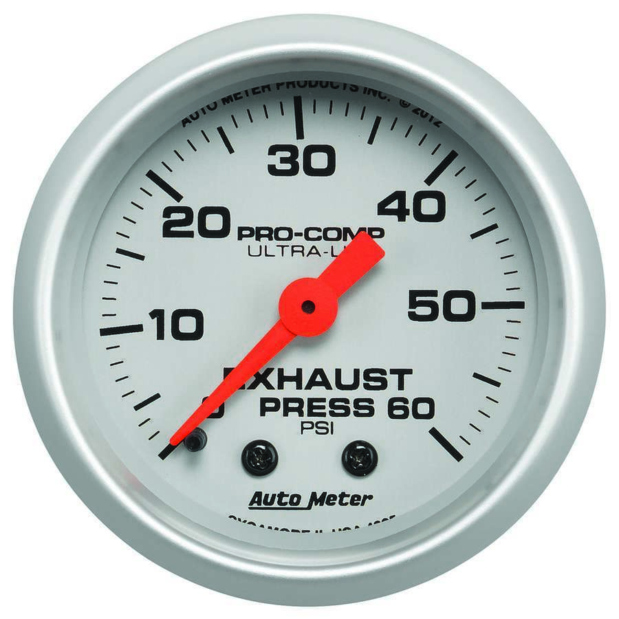 [ATM4325] Autometer - Exhaust Pressure Gauge 0-60psi Ultra-Lite