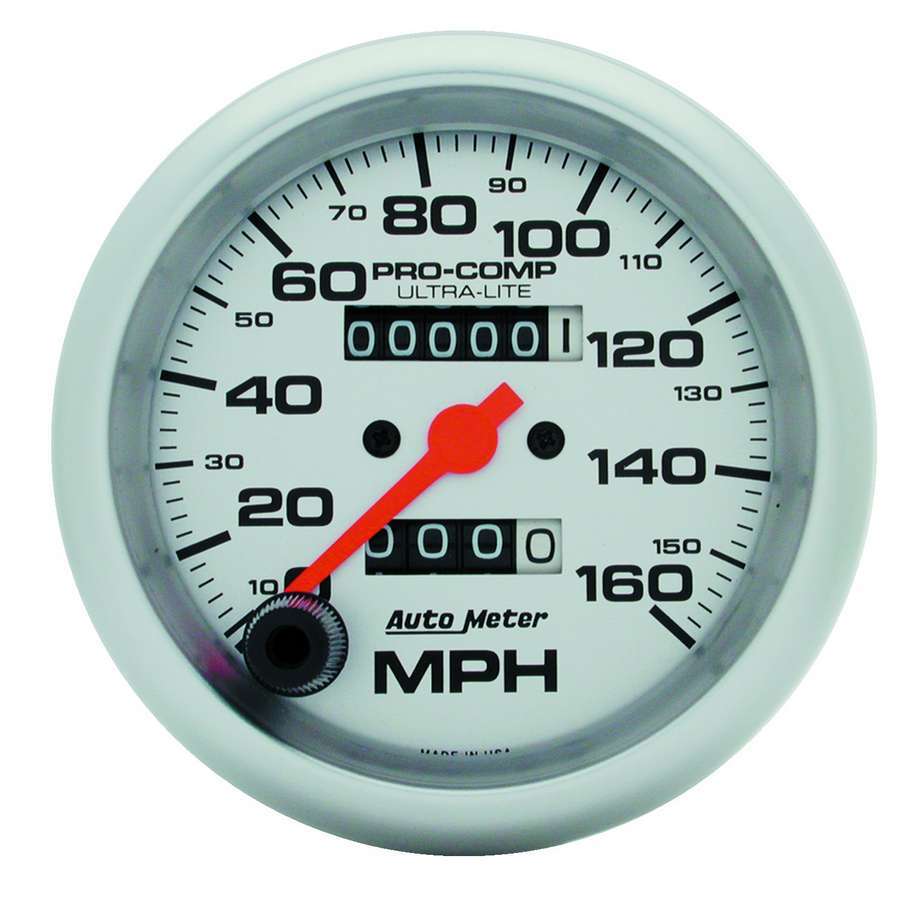 [ATM4493] Autometer - 3-3/8in Ultra-Lite 160mph Speedometer