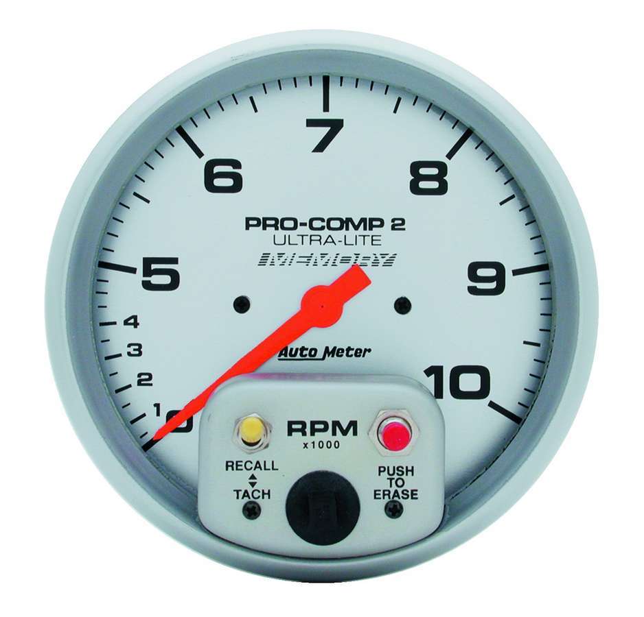 [ATM4499] Autometer - 5in Dual Range Tach W/Mem