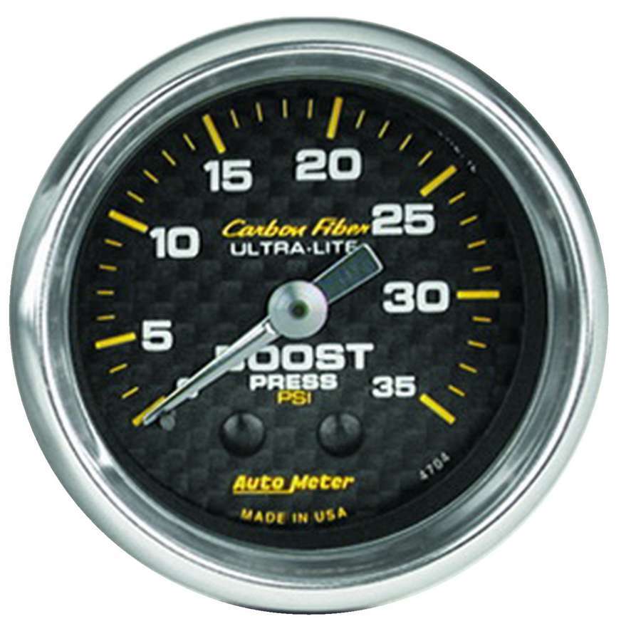 [ATM4704] Autometer - 2-1/16in C/F Boost Gauge 35psi
