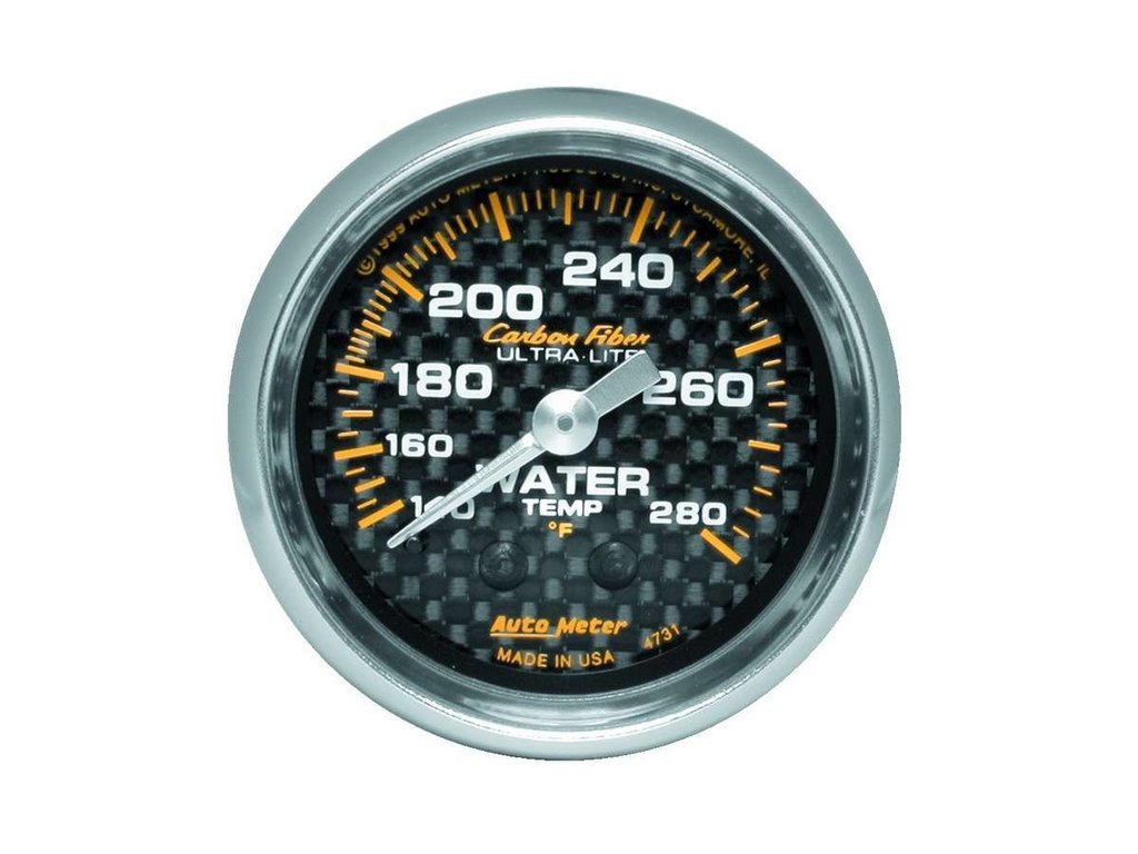 [ATM4731] Autometer - C/F 2-1/16in Water Temp. Gauge 140-280