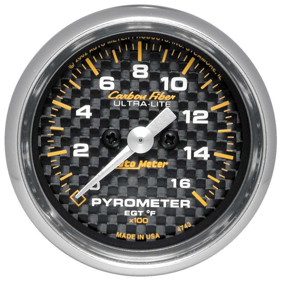 [ATM4744] Autometer - 2-1/16in C/F 1600 Degree Pyrometer