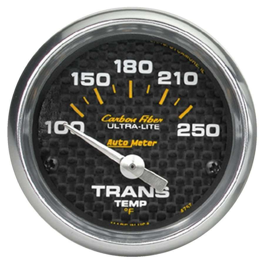 [ATM4757] Autometer - 2-1/16in C/F Trans. Temp. Gauge 100-250