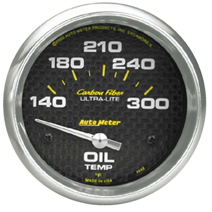 [ATM4848] Autometer - 2-5/8in C/F Oil Temp. Gauge 140-300
