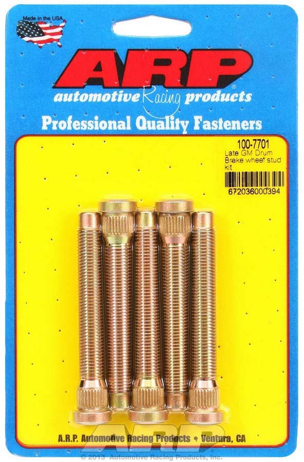 ARP - Wheel Stud Kit - 7/16-20 3.165/.486 Knurl (5)