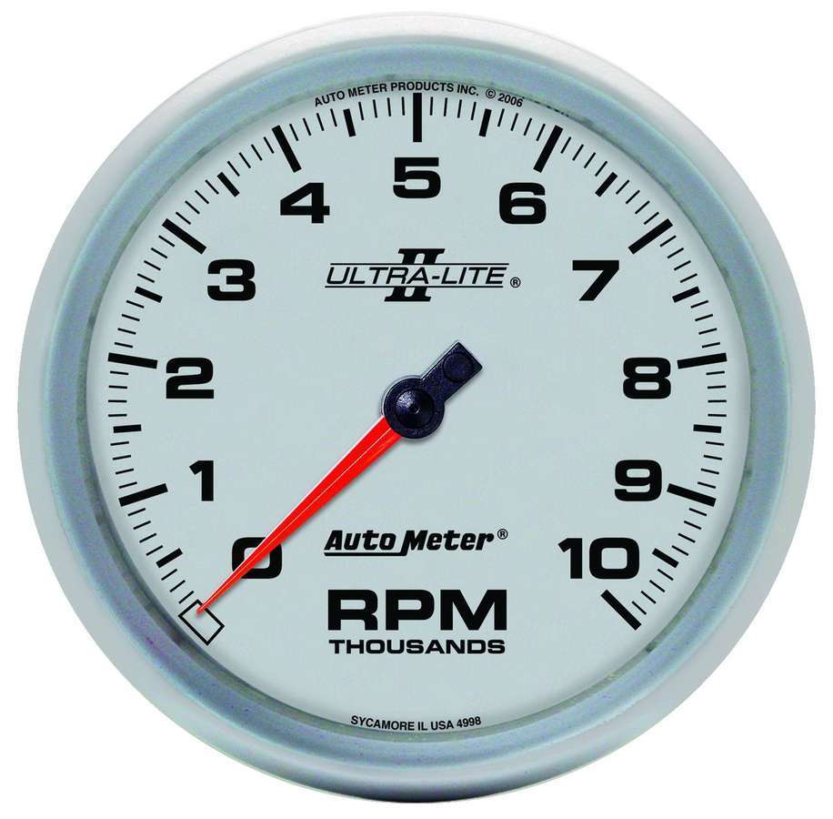 Autometer - 5in U/L II In-Dash Tach 10K RPM