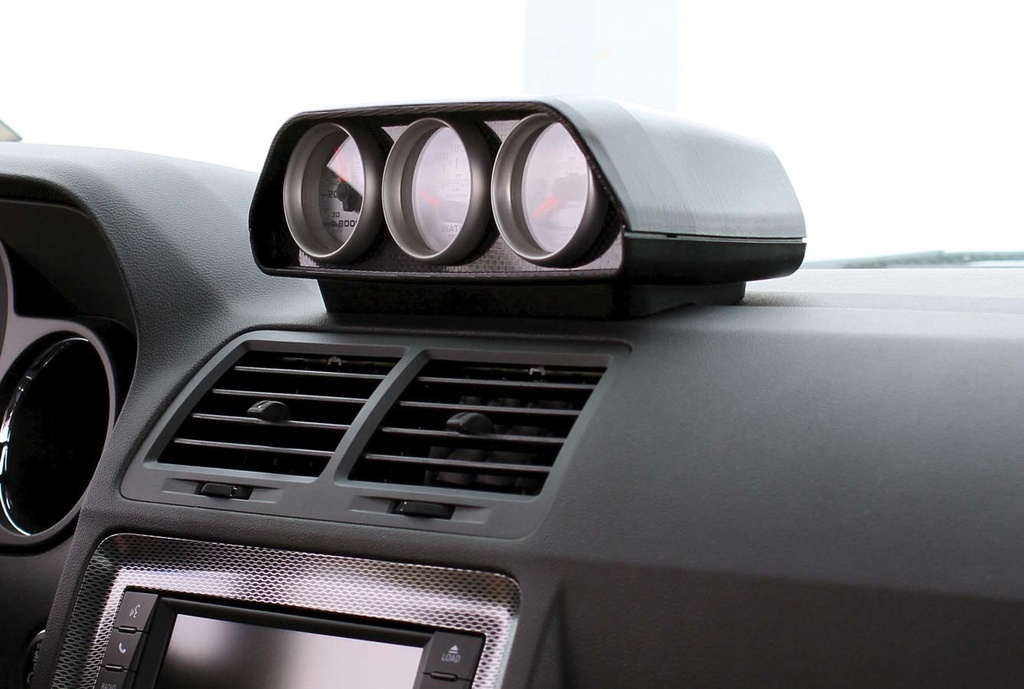 [ATM5287] Autometer - 2-1/6 Gauge Dash Pod - 2010 Challenger