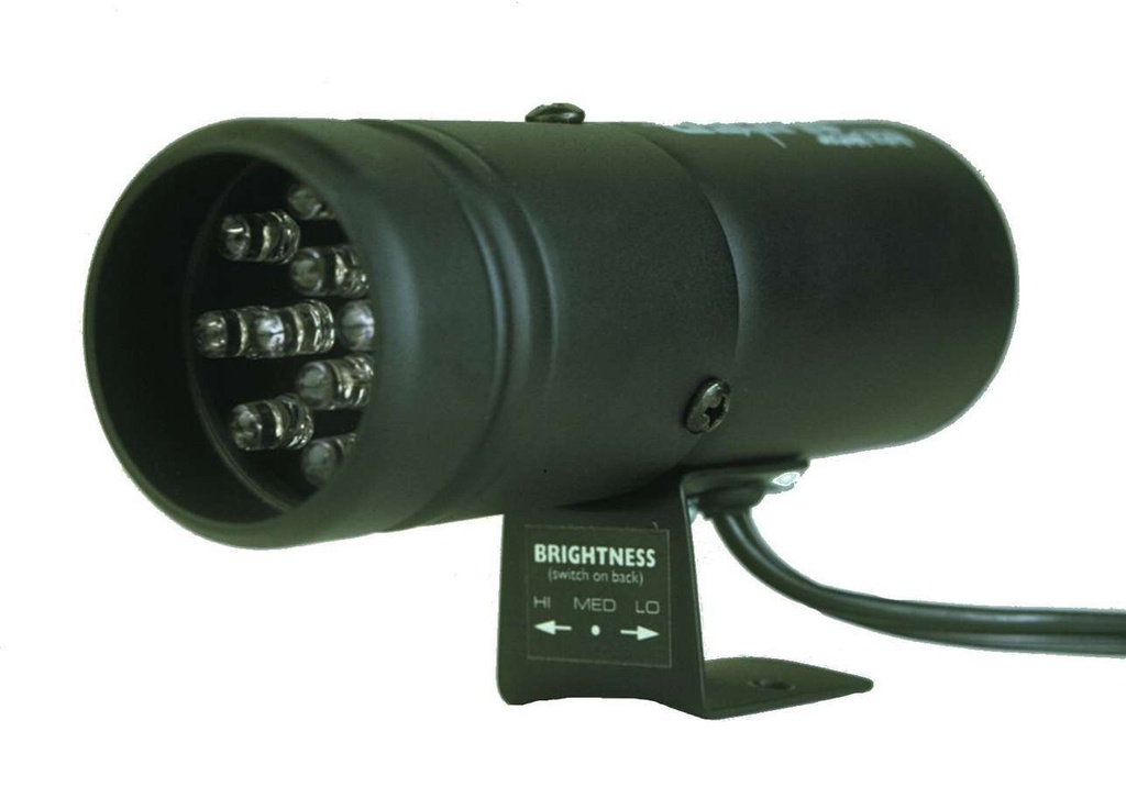 Autometer - Super-Lite Shift Light Black - 12 LED's
