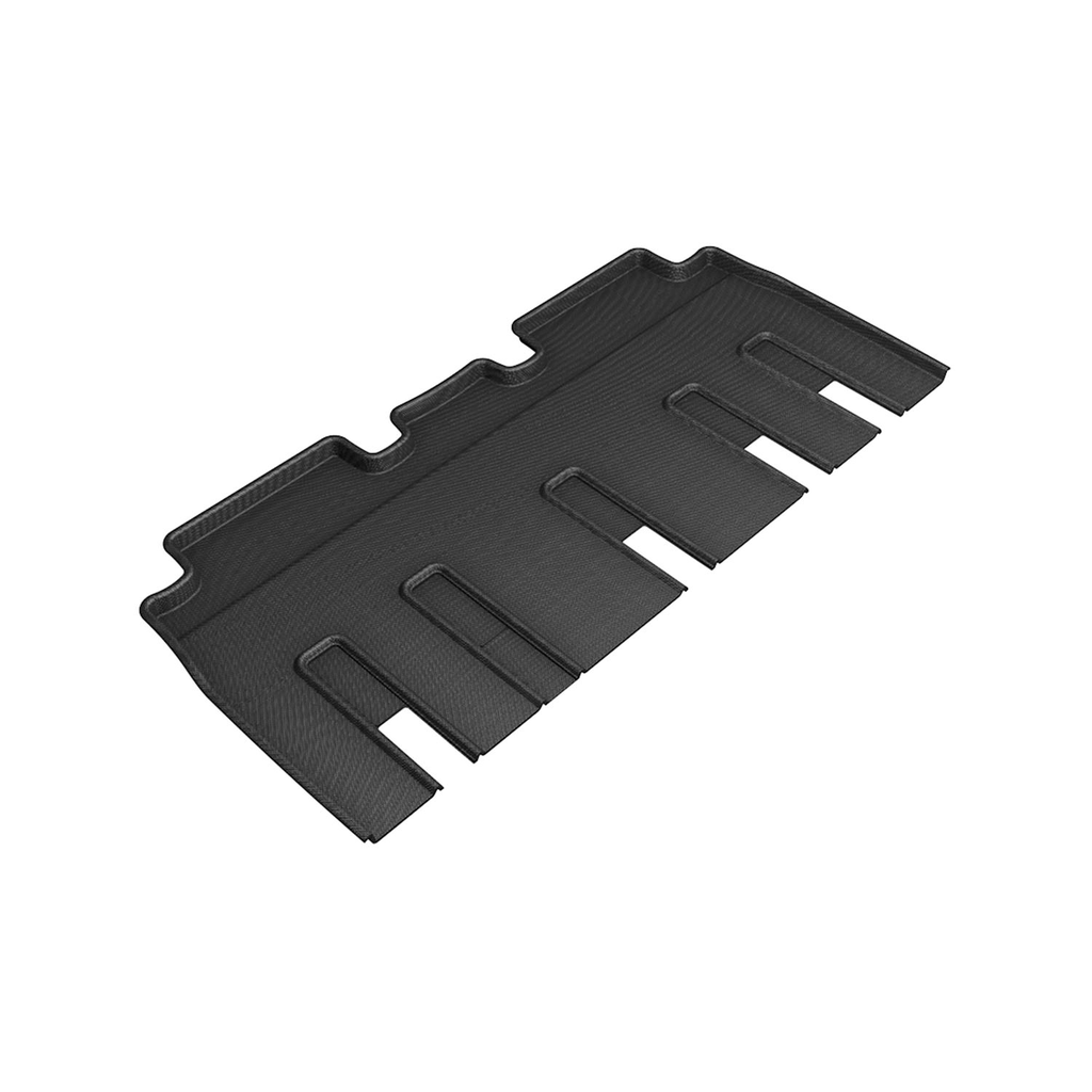 3D Maxpider - Tesla Model X 17- Kagu Rear Floorliner Black