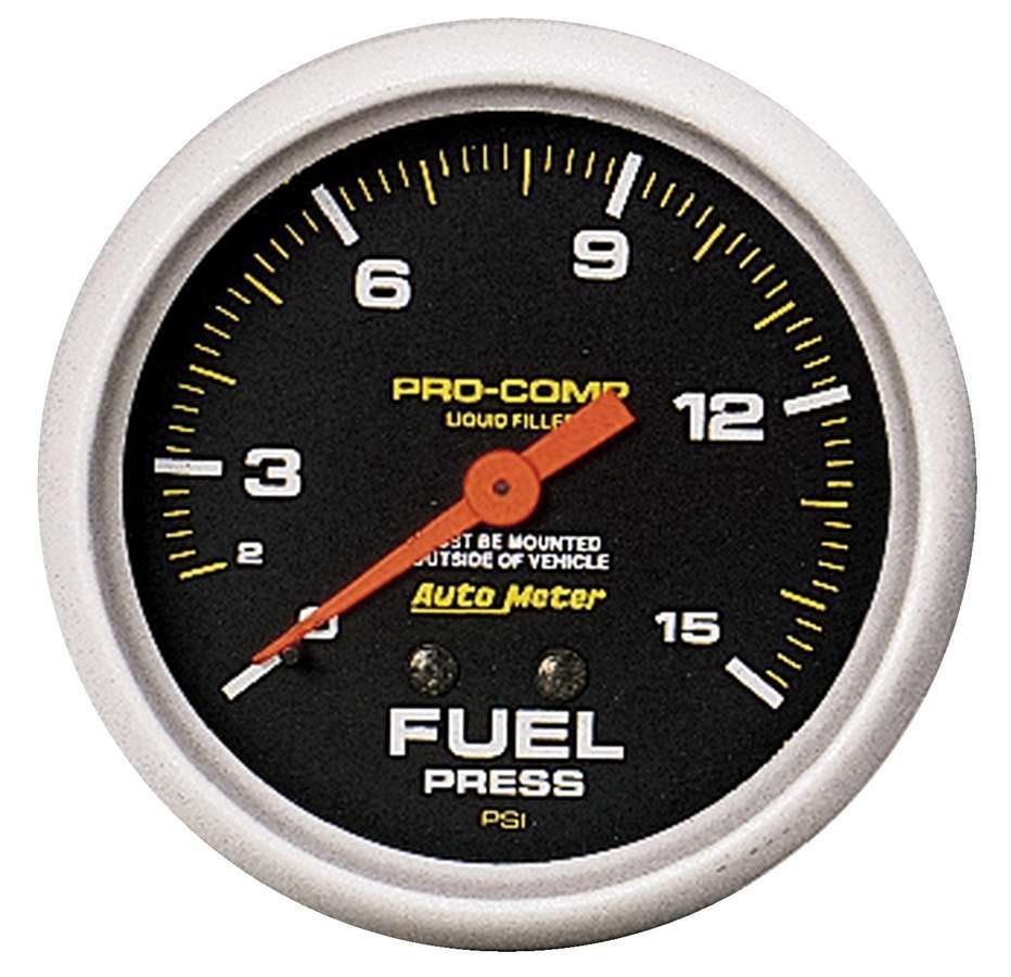 [ATM5411] Autometer - 0-15 Fuel Pressure Gauge