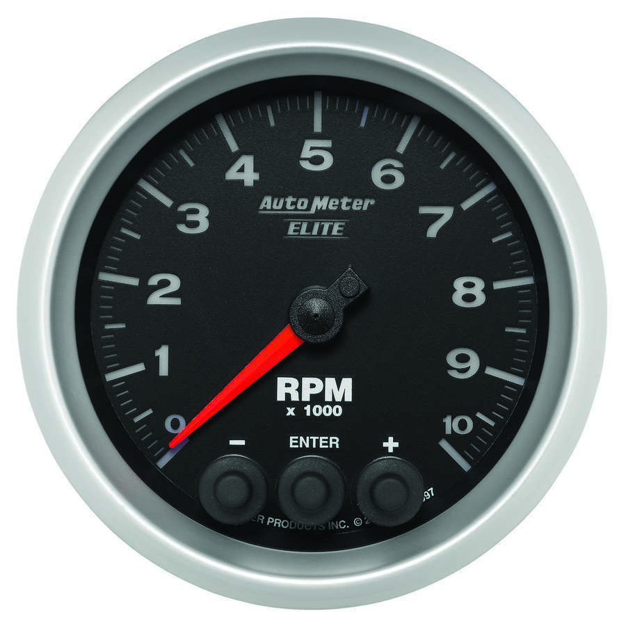 [ATM5697] Autometer - 3-3/8 E/S In-Dash Tach - 10K RPM