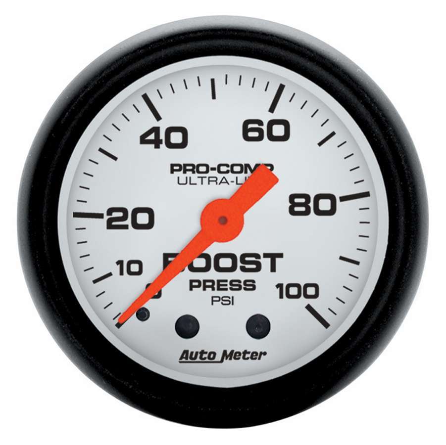 [ATM5706] Autometer - 2-1/16in P/S Boost Gauge 0-100psi