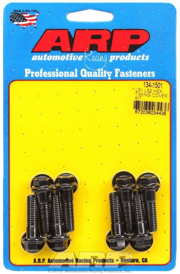 ARP - Timing Cover Bolt Kit - 6pt. LS1/LS2