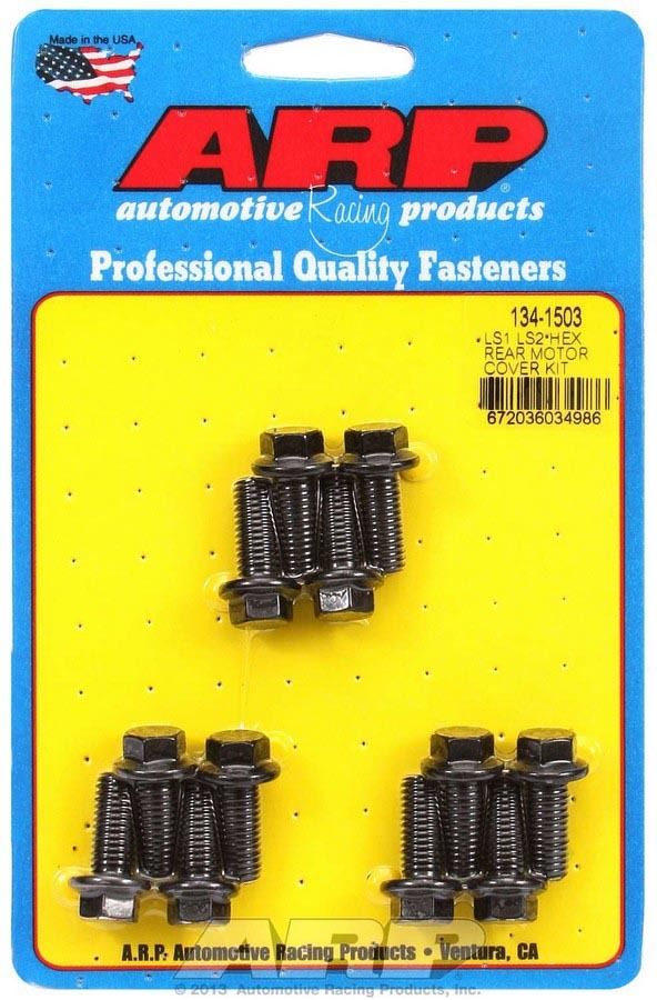 ARP - Rear Motor Cover Bolt Kit - 6pt. LS1/LS2
