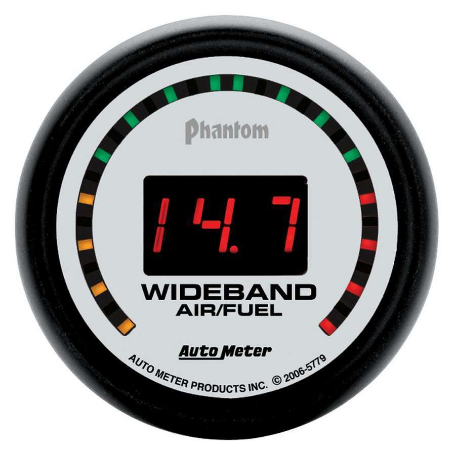 Autometer - 2-1/16 Phantom Air/Fuel Ratio Wideband Gauge